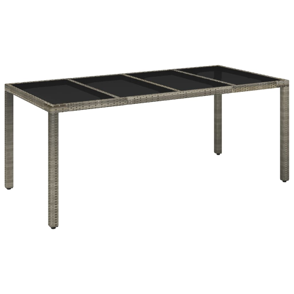 Mesa De Jardín Ratán Pe