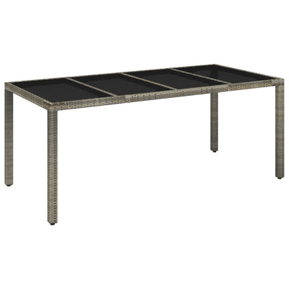 Mesa De Jardín Ratán Pe