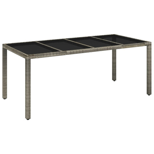 Mesa De Jardín Ratán Pe