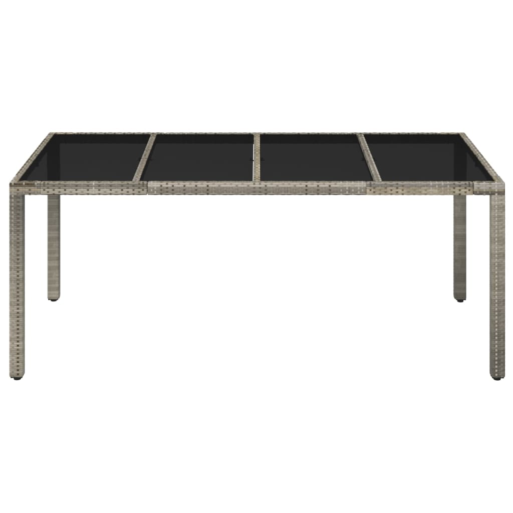 Mesa De Jardín Ratán Pe