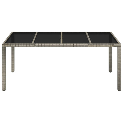 Mesa De Jardín Ratán Pe