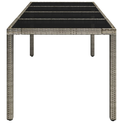Mesa De Jardín Ratán Pe