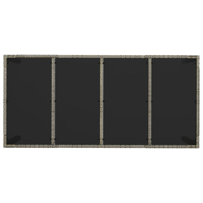 Mesa De Jardín Ratán Pe