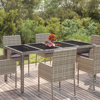 Mesa De Jardín Ratán Pe