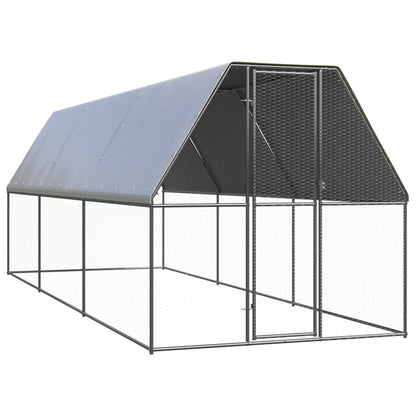 Jaula Gallinero De Exterior De Acero Galvanizado