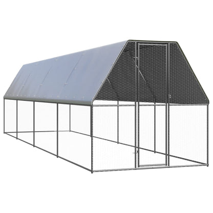 Jaula Gallinero De Exterior De Acero Galvanizado