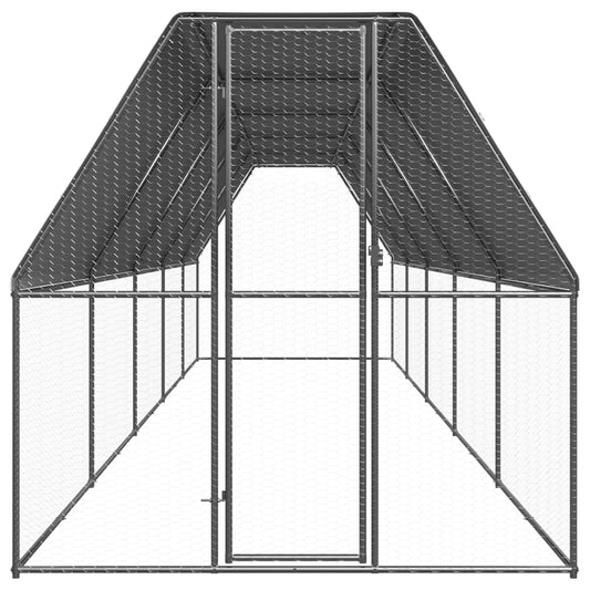 Jaula Gallinero De Exterior De Acero Galvanizado