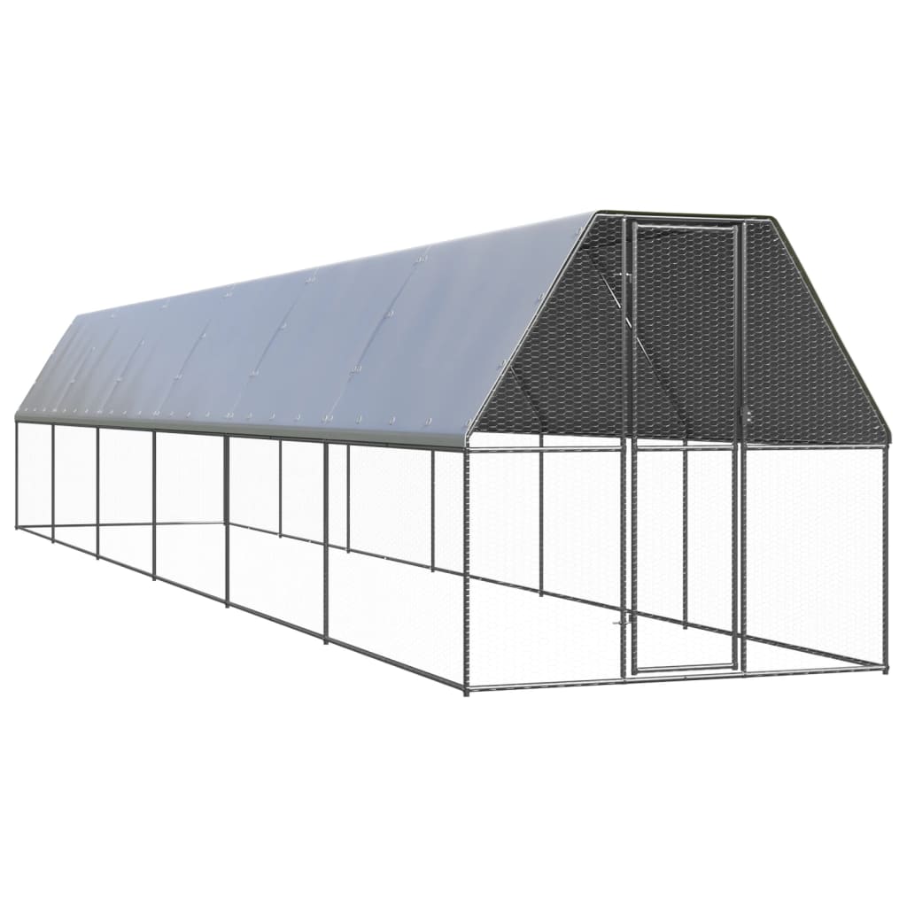 Jaula Gallinero De Exterior De Acero Galvanizado