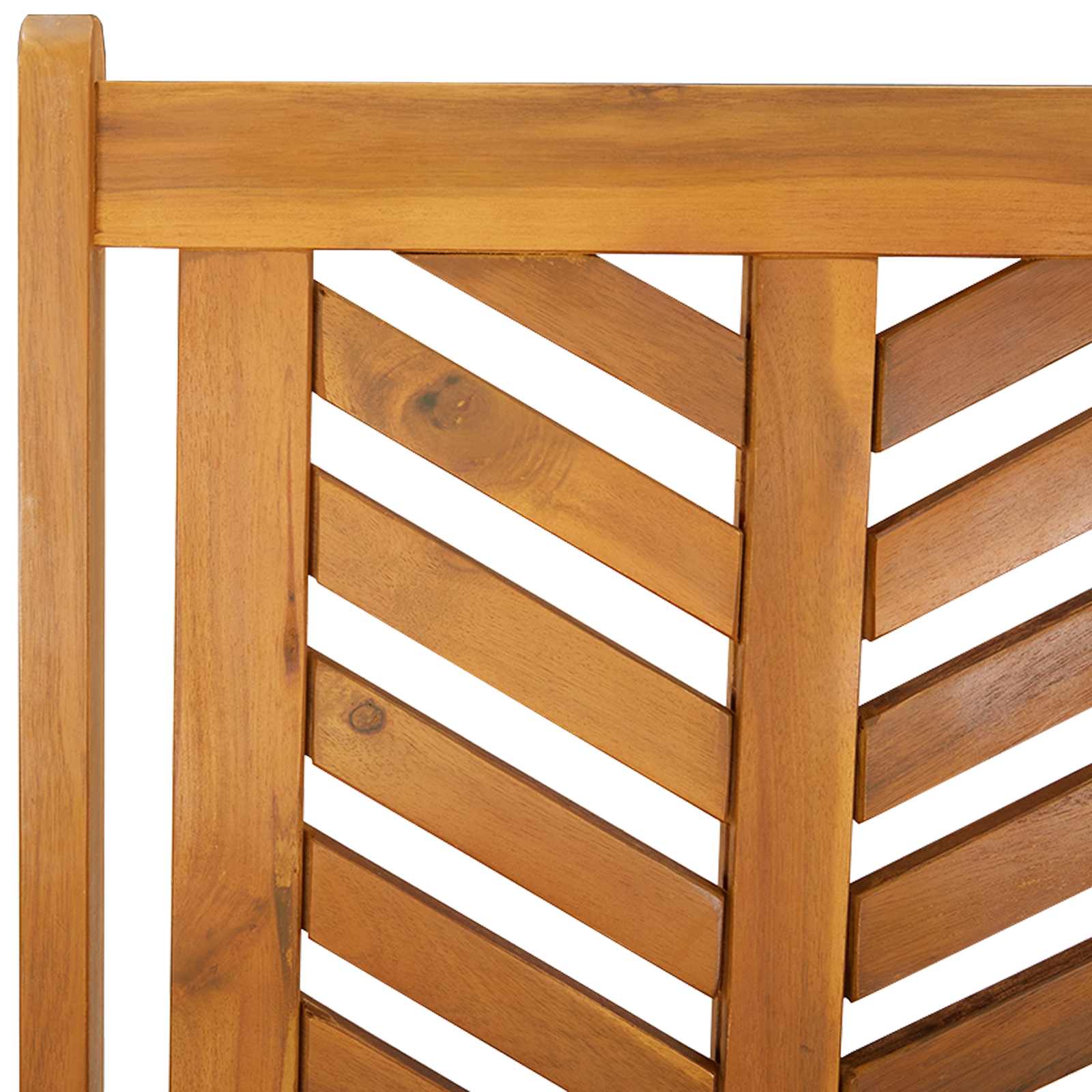 Conjunto De Comedor De Jardín 3 Pcs Marrón