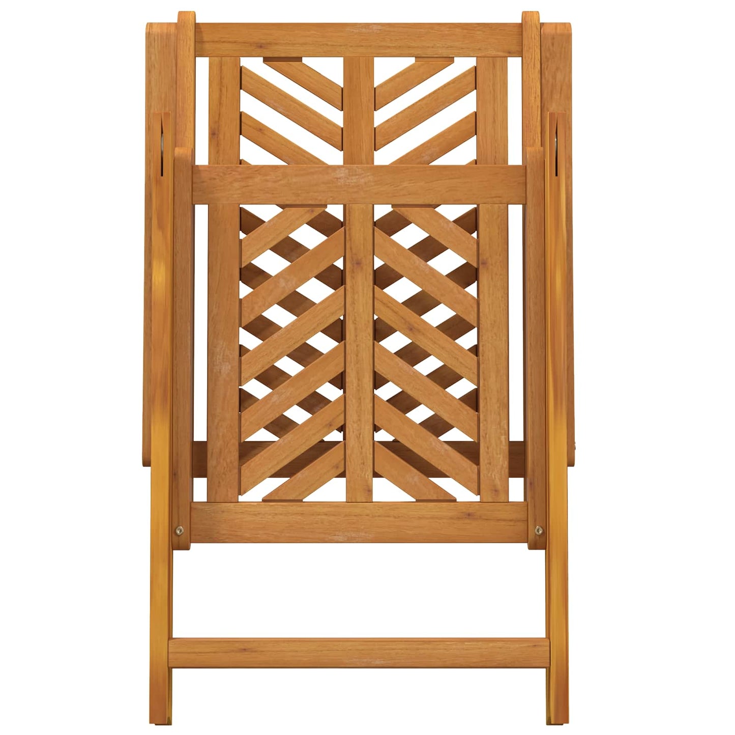 Conjunto De Comedor De Jardín 3 Pcs Marrón