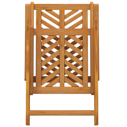 Conjunto De Comedor De Jardín 3 Pcs Marrón