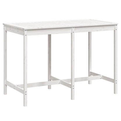 Mesa De Jardín Madera Maciza 159,5X82,5X110 Cm