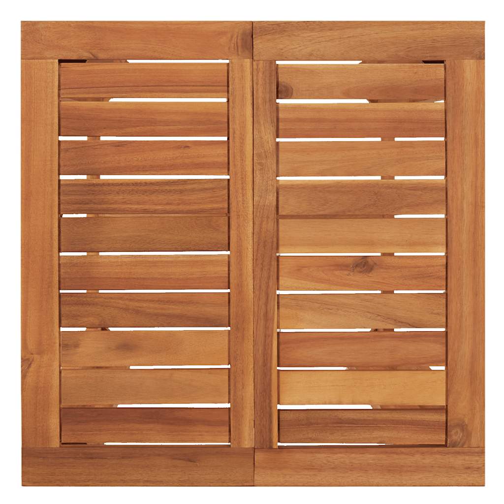 Mesa Alta De Jardín Madera Maciza De Acacia