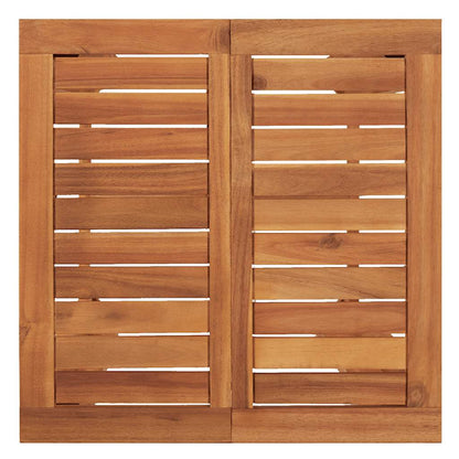 Mesa Alta De Jardín Madera Maciza De Acacia
