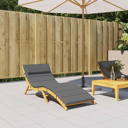Cojín De Tumbona De Tela Oxford Color 180X60X4 Cm