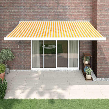Toldo Retráctil Aluminio Y Tela Gris 3X2,5 M