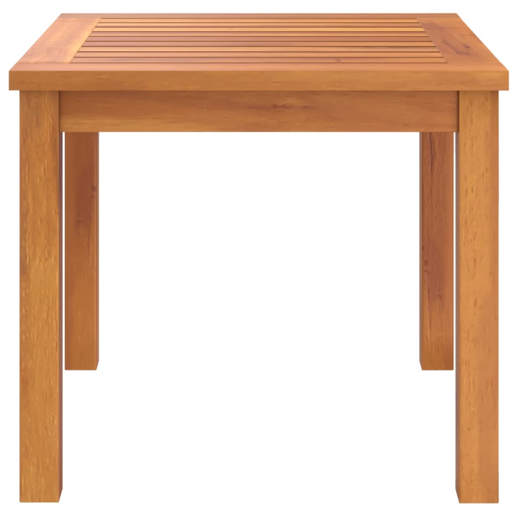 Mesa De Centro De Madera Maciza De Acacia 40X40X36 Cm