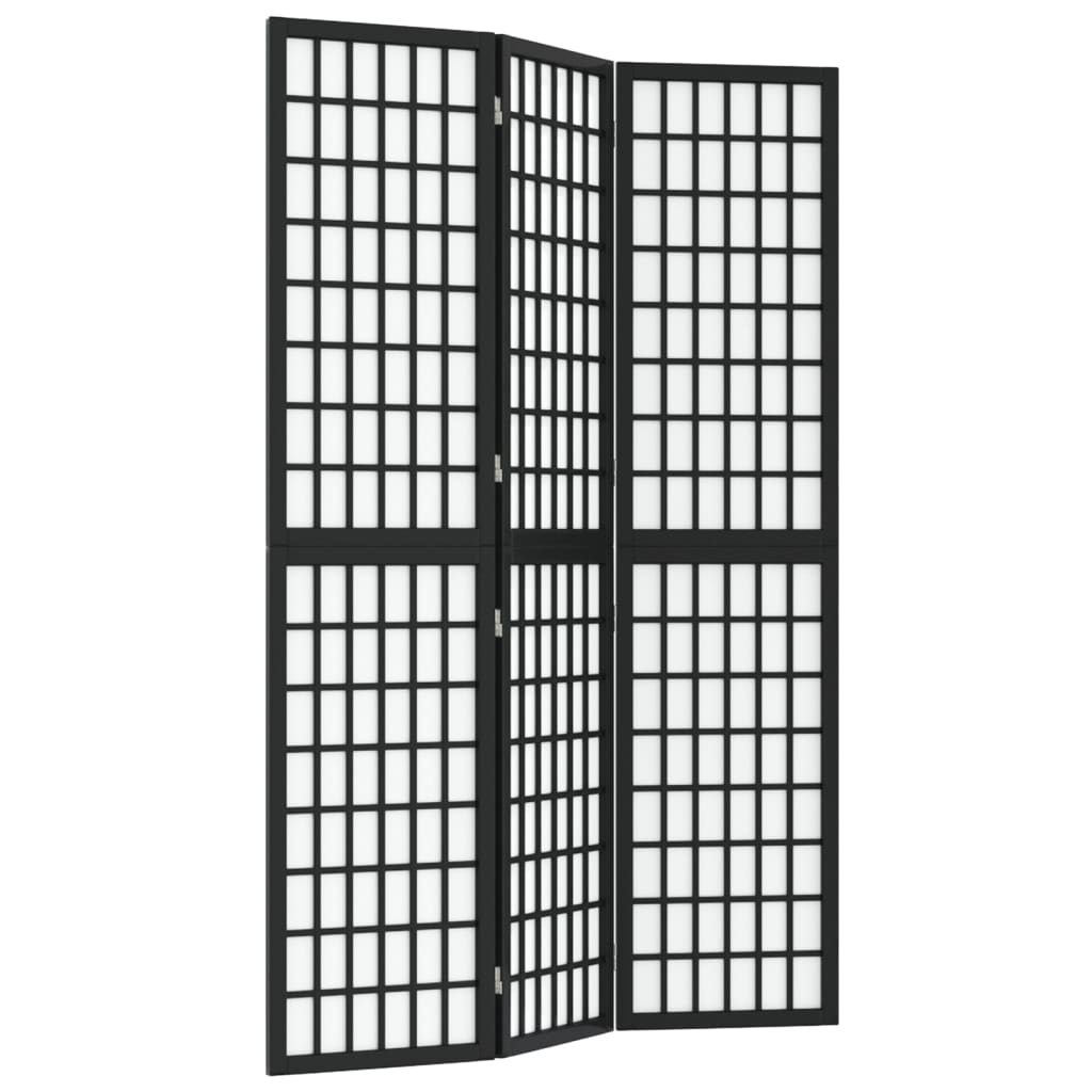Biombo Plegable Con 3 Paneles Estilo Japonés