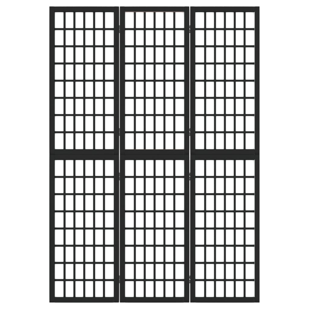 Biombo Plegable Con 3 Paneles Estilo Japonés