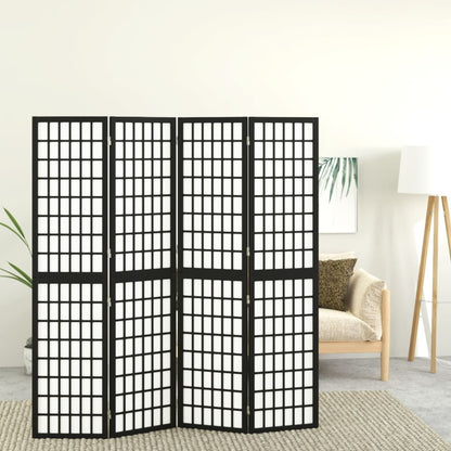 Biombo Plegable Con 3 Paneles Estilo Japonés