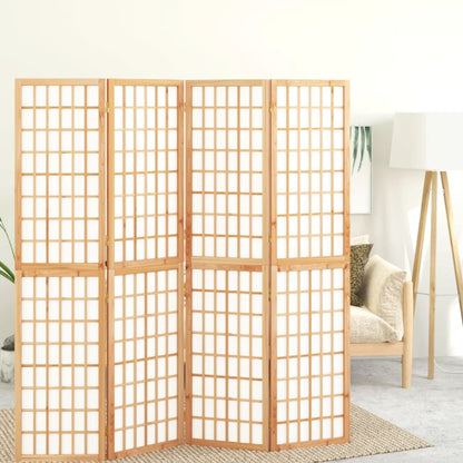Biombo Plegable Con 3 Paneles Estilo Japonés