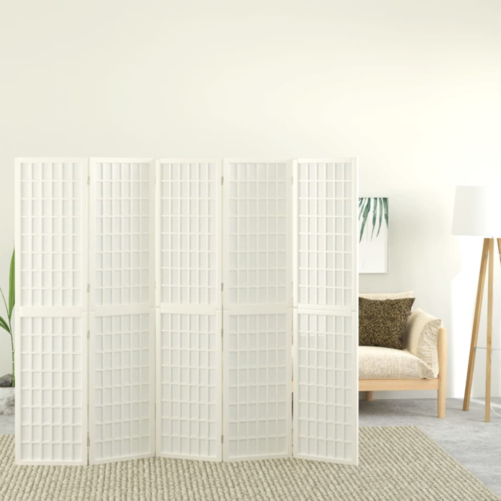 Biombo Plegable Con 3 Paneles Estilo Japonés