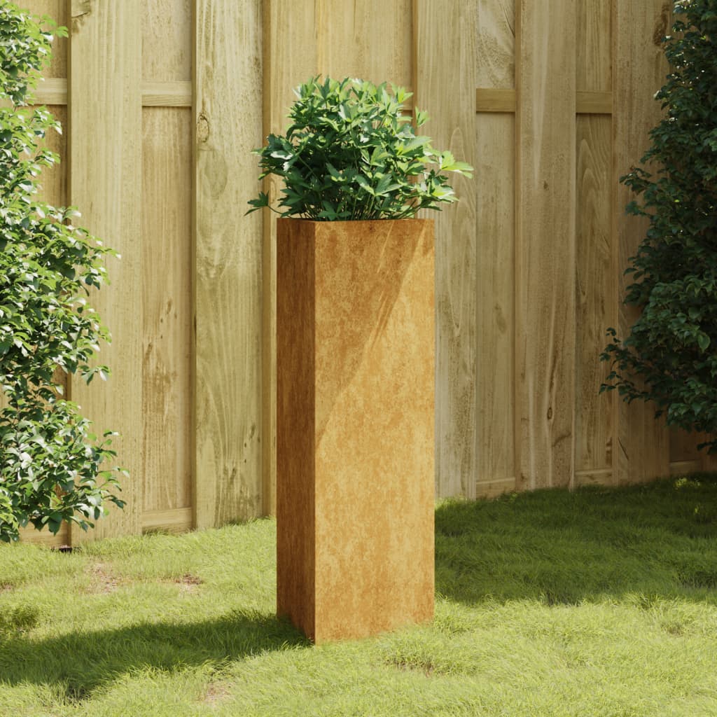 Jardineras Triangulares 2 Uds Acero Negro
