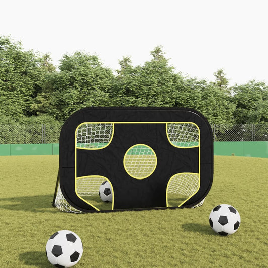 Portería De Fútbol Con Diana Poliéster 120X80X80Cm