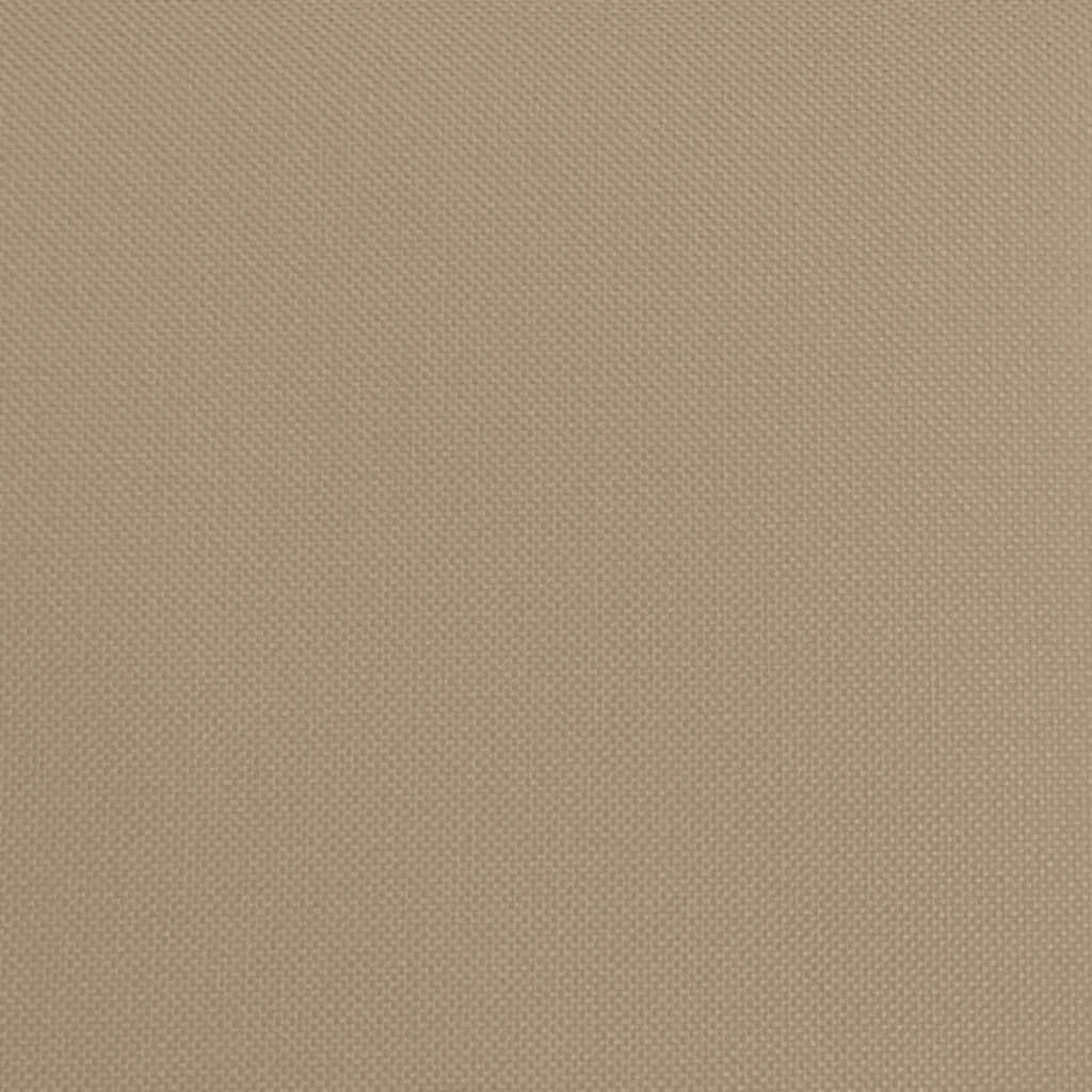 Tumbona Plegable Acero Recubrimiento En Polvo Tela Oxford Taupe