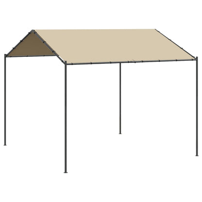 Carpa Acero Y Tela Beige 3X3 M