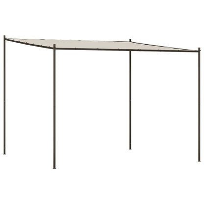 Cenador Acero Y Tela Blanco 3X3M 180 G/M²