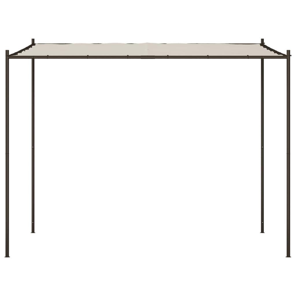 Cenador Acero Y Tela Blanco 3X3M 180 G/M²