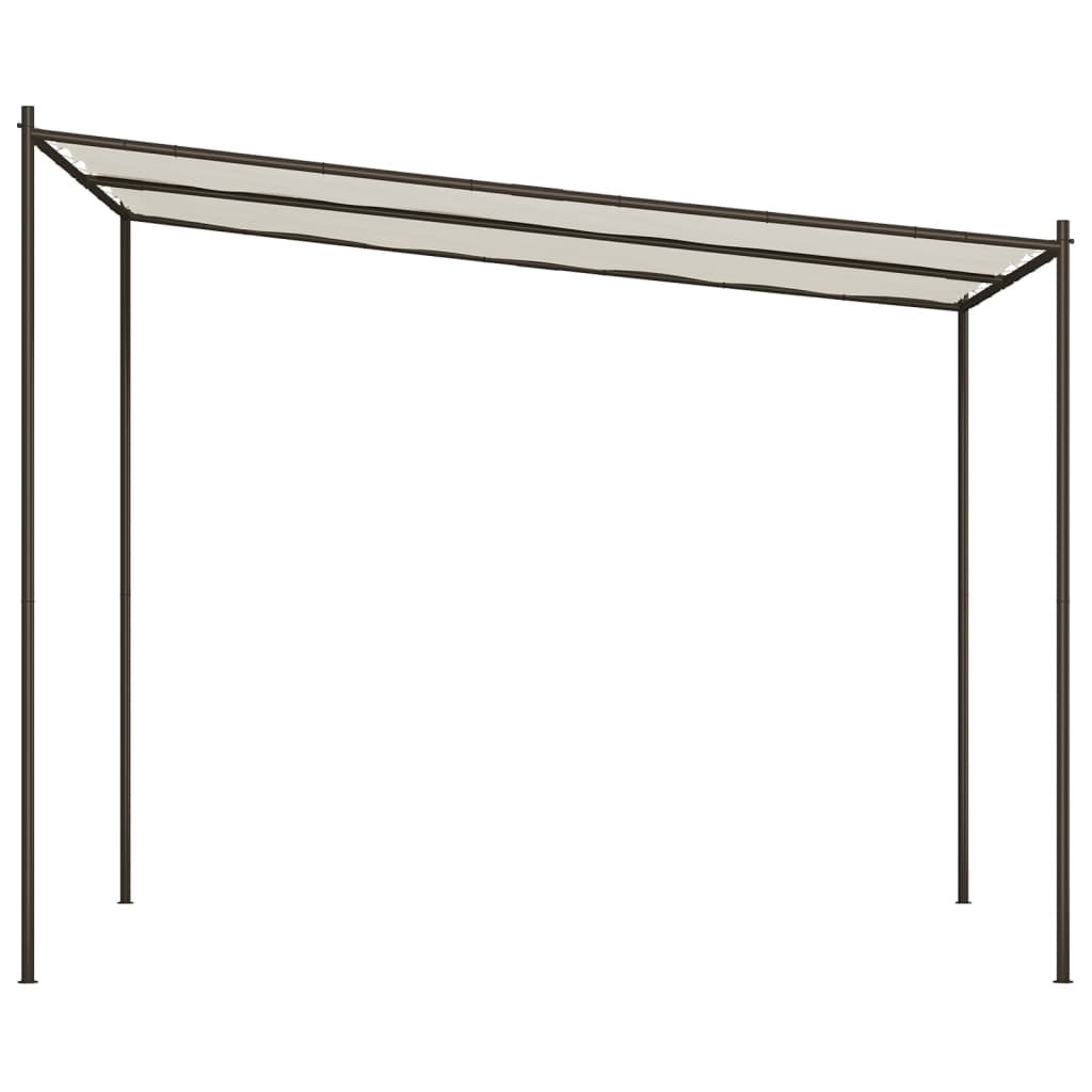 Cenador Acero Y Tela Blanco 3X3M 180 G/M²