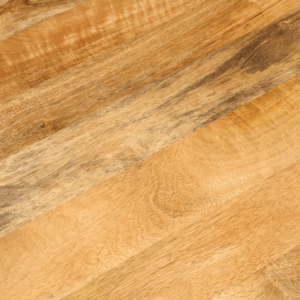 Mesa De Centro De Madera Maciza Mango 100X55X35 Cm