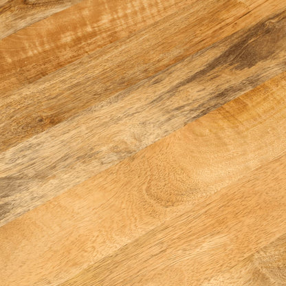 Mesa De Centro De Madera Maciza Mango 100X55X35 Cm