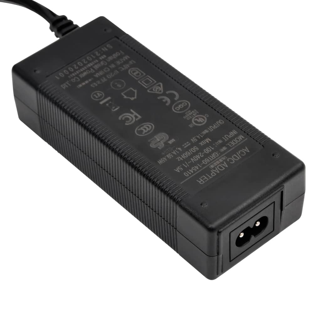 Nevera Con Ruedas Y Adaptador Polipropileno Negro Y Gris