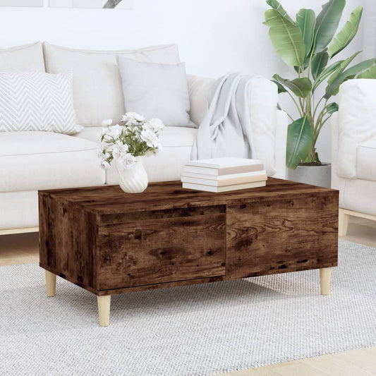 Mesa De Centro Madera Contrachapada 90X50X36,5 Cm