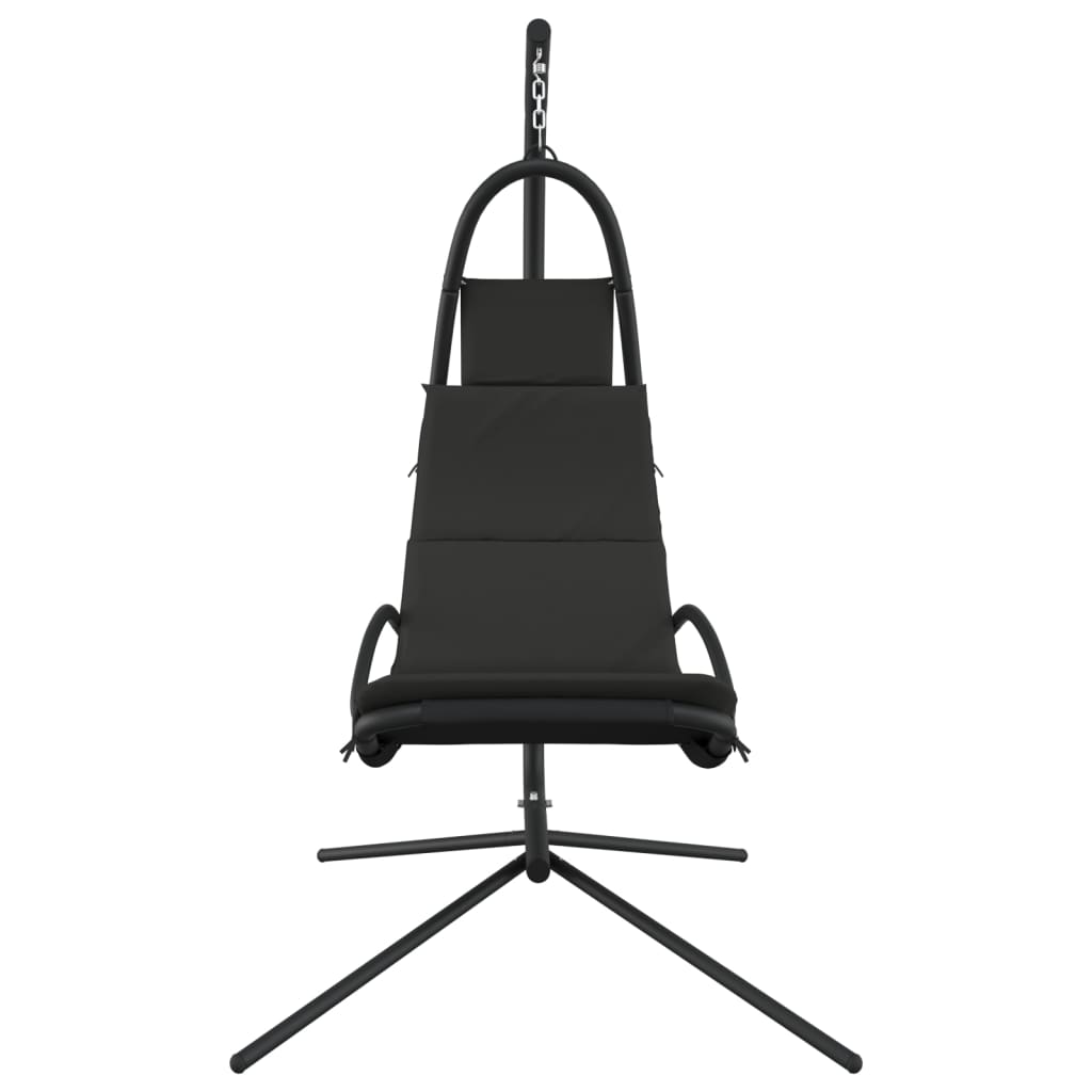 Silla Colgante Jardín Con Cojín Acero Y Tela Oxford