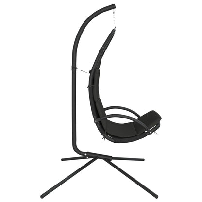 Silla Colgante Jardín Con Cojín Acero Y Tela Oxford