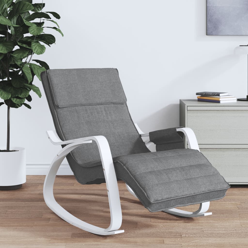 Silla Mecedora De Tela