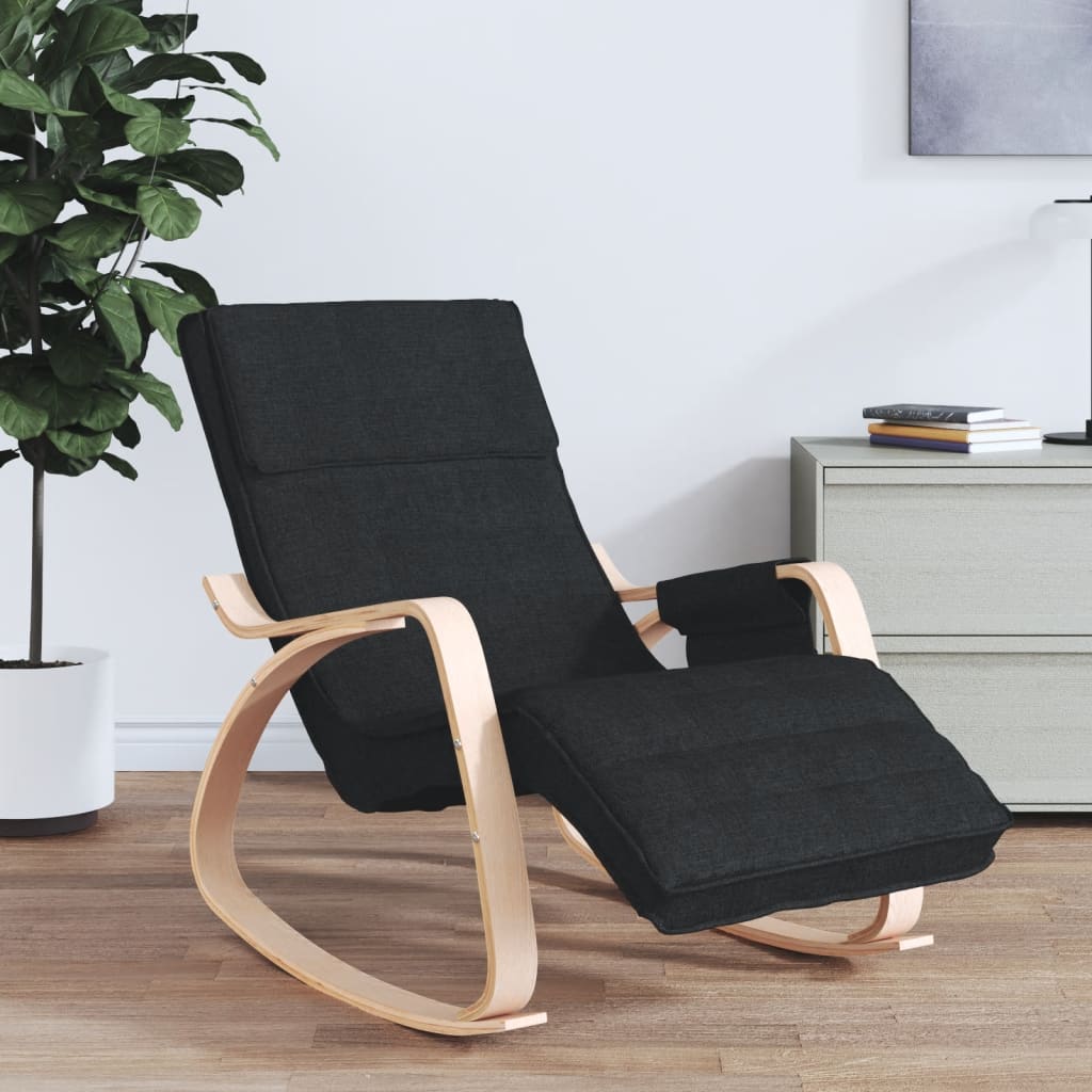 Silla Mecedora De Tela