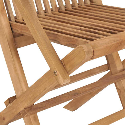 Conjunto De Comedor De Jardín 7 Pcs Marrón