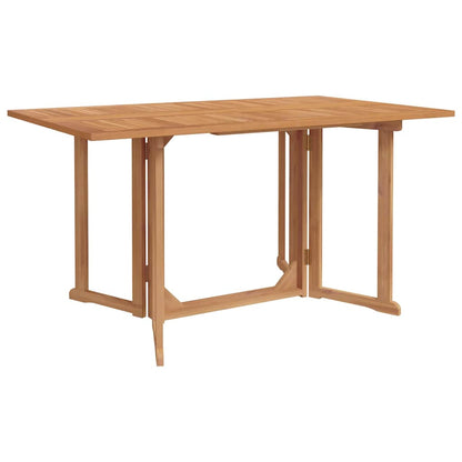 Conjunto De Comedor De Jardín 7 Pcs Marrón