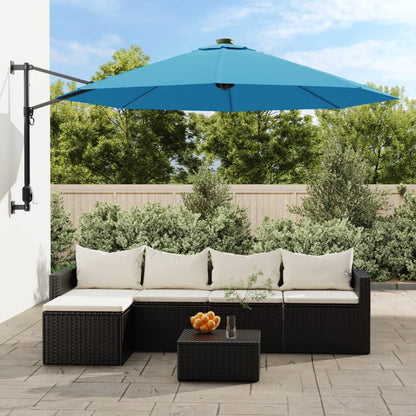 Sombrilla De Pared Brillante 290 Cm