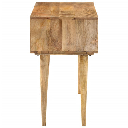 Escritorio Con Cajones Madera Maciza De Mango 110X47X76 Cm