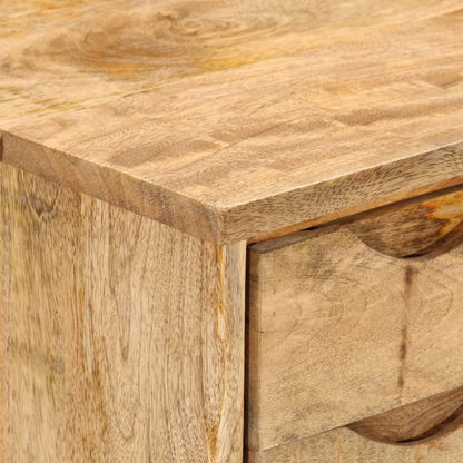 Escritorio Con Cajones Madera Maciza De Mango 110X47X76 Cm