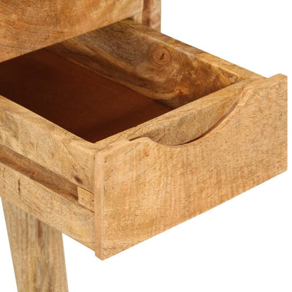 Escritorio Con Cajones Madera Maciza De Mango 110X47X76 Cm