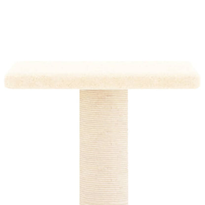 Rascador Para Gatos Con Postes De Sisal Color 73 Cm