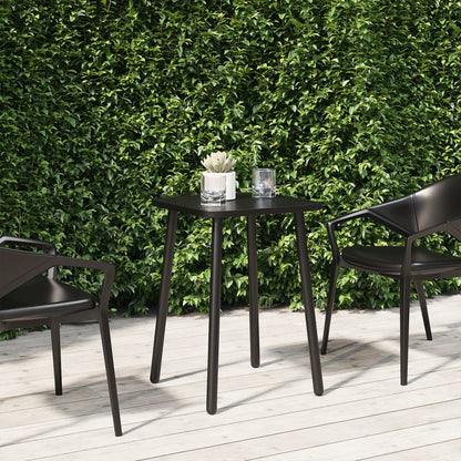Mesa De Jardín Acero Gris Antracita