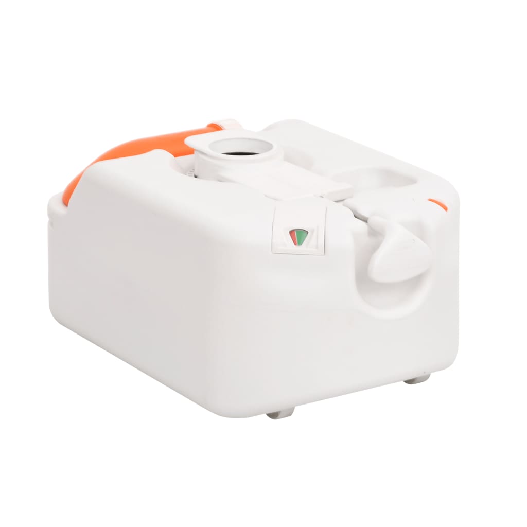 Inodoro De Camping Integrado Hdpe Y Pp Blanco 24+17 L
